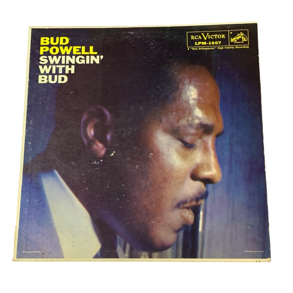 Bud Powell Swingin' with Bud Vinyl LP RCA Victor LPM-1507 Jazz 1958 Trio